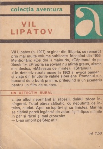 Vil Lipatov - Un detectiv rural - Img 2