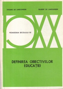 Viviane de Landsheere, Gilbert de Landsheere - Definirea obiectivelor educatiei