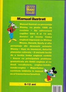 Walt Disney - 1000 cuvinte. Manual ilustrat englez-roman - Img 2