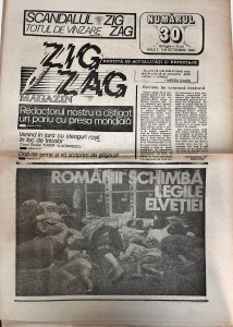 Zig Zag Magazin, nr. 30, 2-8 octombrie 1990
