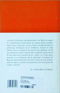 Alfred Binet - Psihologia rationamentului - Img 2