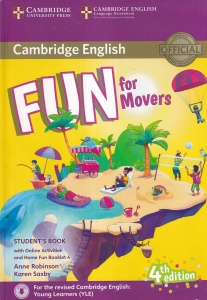 Anne Robinson, Karen Saxby - Fun for Movers: Student's Book with Online Activities with Audio and Home Fun Booklet 4