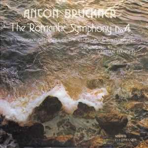 Anton Bruckner – The Romantic Symphony No. 4. The Symphony Orchestra of the Cluj-Napoca Philharmonic, conducted by Cristian Mandeal (doua viniluri)