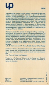 Arthur R. Jensen - Educability and Group Differences - Img 2