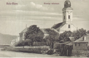 Baia-Mare. Biserica reformata (necirculata, 1925)