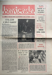 Baricada, nr. 36, 18 septembrie 1990