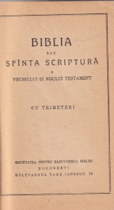 Biblia sau Sfanta Scriptura a Vechiului si Noului Testament cu trimeteri (editie veche) - Img 2
