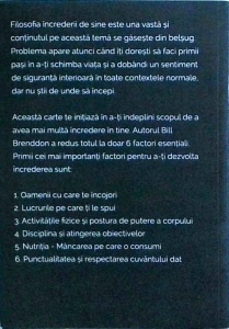 Bill Brendon - Cum sa iti maresti increderea de sine. Tehnici şi strategii pentru a-ți mari increderea in tine - Img 2