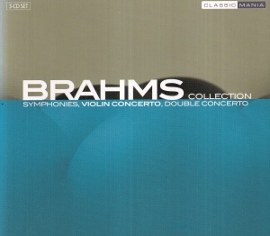 Brahms - Collection. Symphonies, Violin Concerto, Double Concerto (3 CD)