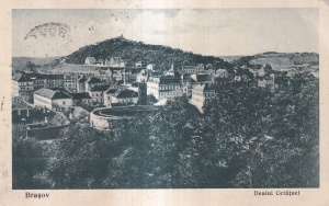 Brasov. Dealul Cetatuei (circulata 1933)