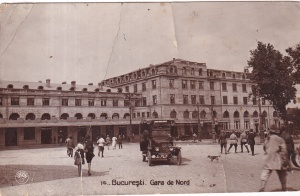 Bucuresti. Gara de Nord (circulata 1929)