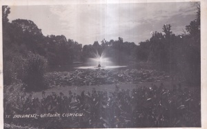Bucuresti. Gradina Cismigiu (circulata 1924)