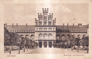 Cernauti. Resedinta Metropolitana (circulata 1926)