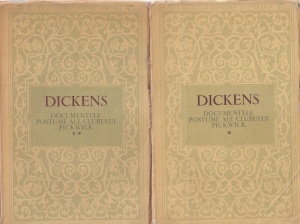 Charles Dickens - Documentele postume ale clubului Pickwick, 2 volume (1954)