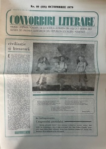 Convorbiri Literare, nr. 10, octombrie 1979