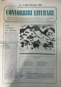 Convorbiri Literare, nr. 2, februarie 1981
