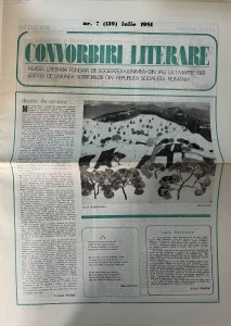 Convorbiri Literare, nr. 7, iulie 1981