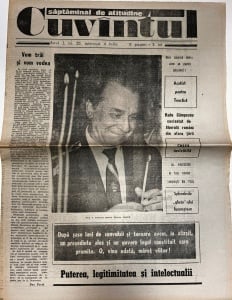 Cuvantul, nr. 23, 4 iulie 1990