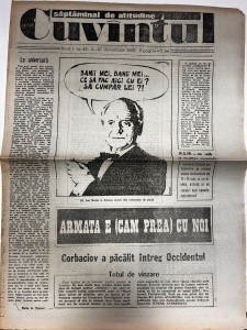 Cuvantul, nr. 45, 4-10 decembrie 1990