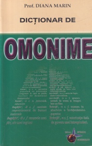 Diana Marin - Dictionar de omonime