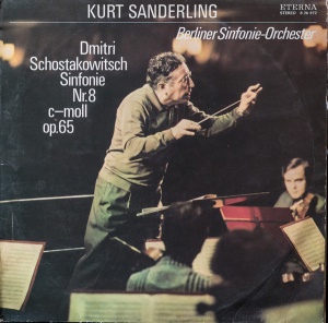 Dmitri Schostakowitsch - Sinfonie Nr.8 C-moll Op.65. Berliner Sinfonie-Orchester, conductor: Kurt Sanderling