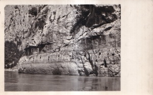 Drumul Traian in Cazane (necirculata, 1939)