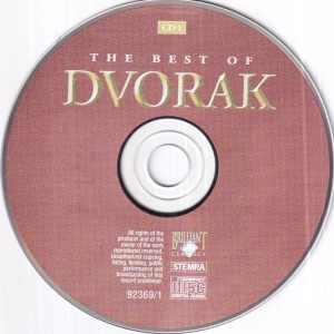 Dvorak - The Best of Dvorak. Symphony "From the New World". Cello Concerto. Serenade for Strings. Slavonic Dances (2 CD) - Img 3