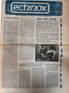 Echinox. Revista de Cultura a Studentilor de la Universitatea din Cluj, ianuarie 1990