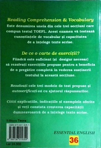 Elizabeth Davy - Exercitii pentru testul TOEFL. Reading and vocabulary - Img 2