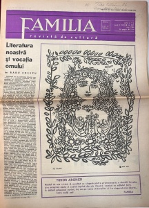 Familia. Revista de cultura, nr. 5, 9 mai 1966