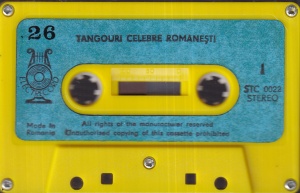 Famous Romanian Tangos. Orchestra Electrecord - Img 3