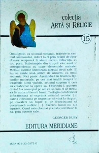 Georges Duby - Vremea catedralelor. Arta si societatea 980-1420 - Img 2