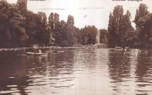 Gradina Cismigiu. Bucuresti (circulata 1929)