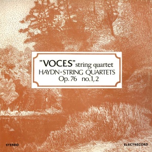 Haydn– String Quartets Op. 76 No. 1, 2. Voces String Quartet