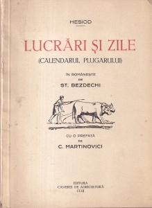 Hesiod - Lucrari si zile. Calendarul plugarului (1930)