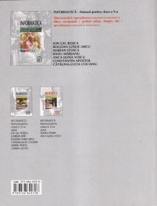  Informatica. Clasa a 9-a - Ion Gh. Rosca, Bogdan Ghilic-Micu, Marian Stoica - Img 2