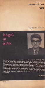 Ion Ianosi - Hegel si arta - Img 2