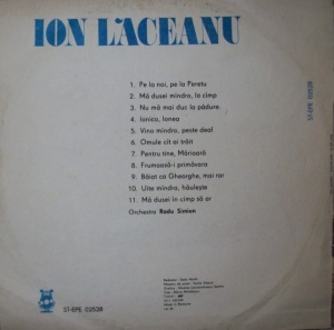 Ion Laceanu – Pe la noi, pe la Peretu - Img 2