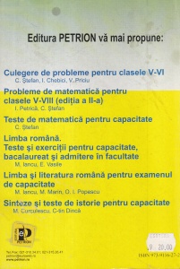 Ion Petrica, Victor Balseanu, Iaroslav Chebici - Matematica. Manual pentru clasa a VI-a - Img 2