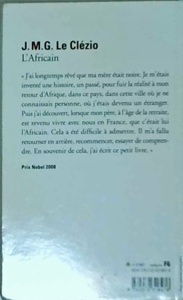 J.M.G. Le Clezio - L'Africain - Img 2