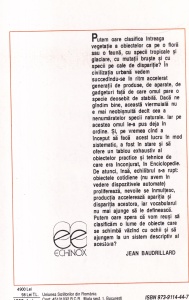 Jean Baudrillard - Sistemul obiectelor - Img 2
