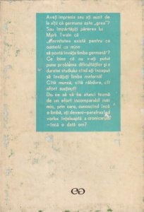 Jean Livescu, Emilia Savin, Basilius Abager - Limba germana. Curs practic, volumul 2 - Img 2