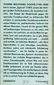 Johann Wolfgang Goethe - Egmont. Ein Trauerspiel in funf Aufzugen - Img 2