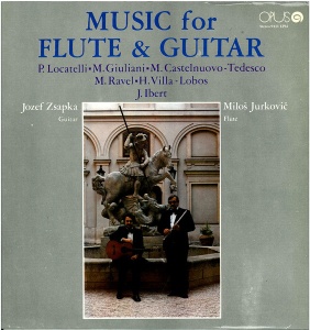 Jozef Zsapka, Milos Jurkovic – Music for Flute and Guitar