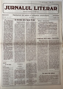 Jurnalul Literar, nr. 21, 28 mai 1990