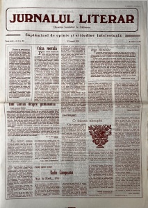 Jurnalul Literar, nr. 34, 27 august 1990