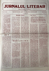 Jurnalul Literar, nr. 40, 8-14 octombrie 1990