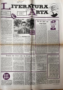 Literatura si Arta. Saptamanal al Uniunii Scriitorilor din Modova, nr. 17, 26 aprilie 1990