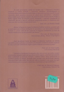 Livia Otilia Bradea - Metode didactice si context profesional. Dezvoltarea limbajului de specialitate in limba engleza - Img 2