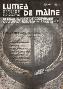 Lumea de maine, Anul 1, nr. 1, 22 martie 1990